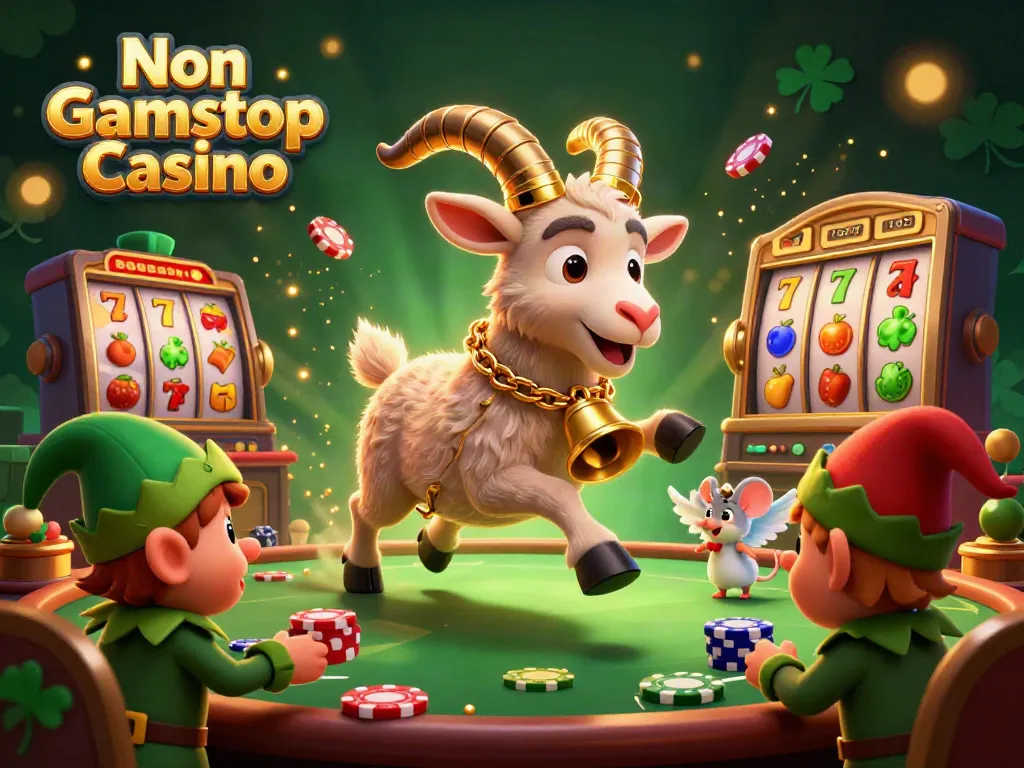 Experience thrilling action at a Non Gamstop Casino with Krampus, an angel mouse, and mischievous gremlins.