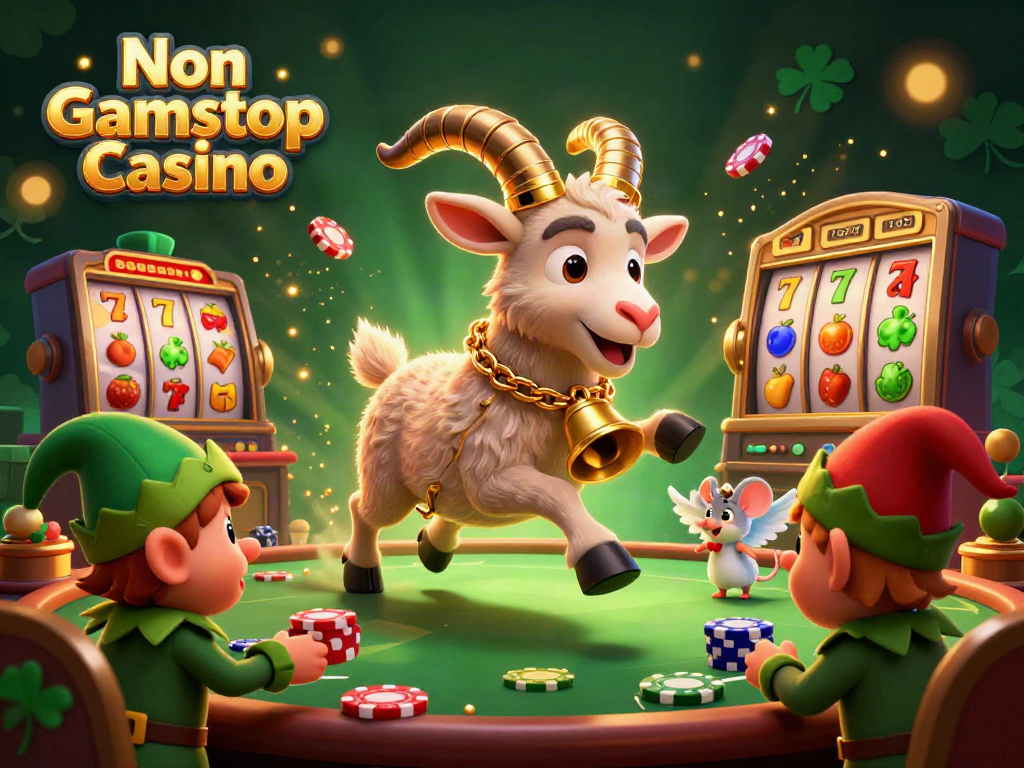 Experience thrilling action at a Non Gamstop Casino with Krampus, an angel mouse, and mischievous gremlins.