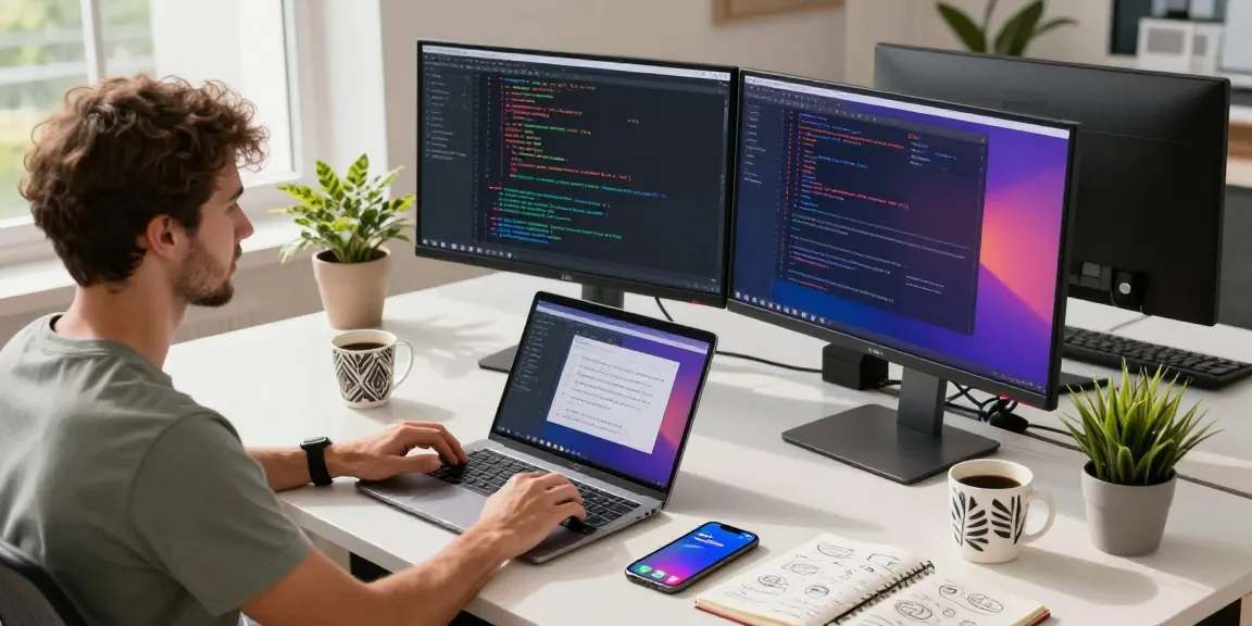 Experience seamless communication with Telegram下载 in a modern tech workspace.